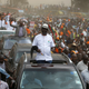 Kenyan opposition leader Raila Odinga, the presidential candidate of the National Super Alliance (NASA) coalition, arrives for a political rally at the Kamukunji grounds in Nairobi, Kenya, October 18, 2017.